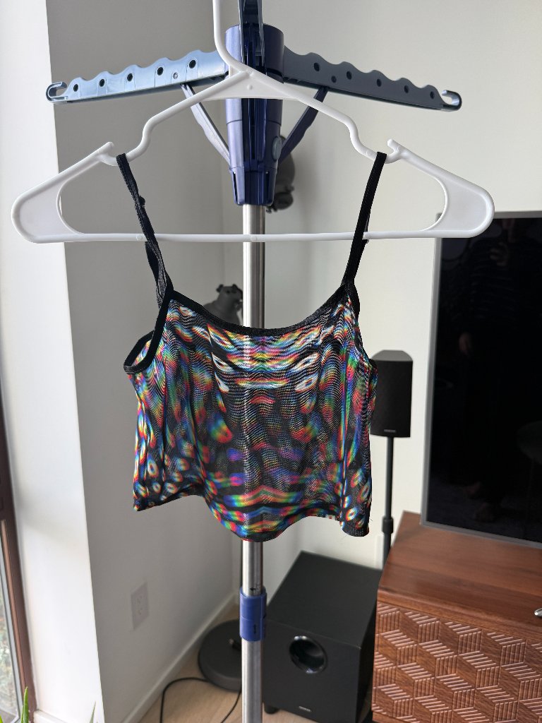Badinka Pulsar Mesh 3 Pieces Tank Top, Shrug And Leggings (S) — image 3 of 8